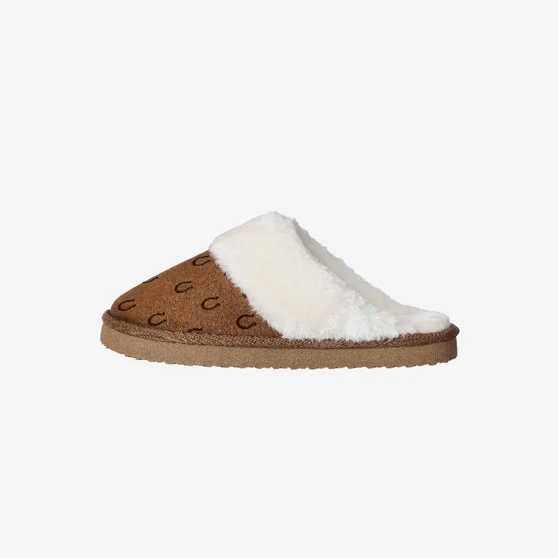 Indianapolis Colts Womens Repeat Logo Moccasin Slipper