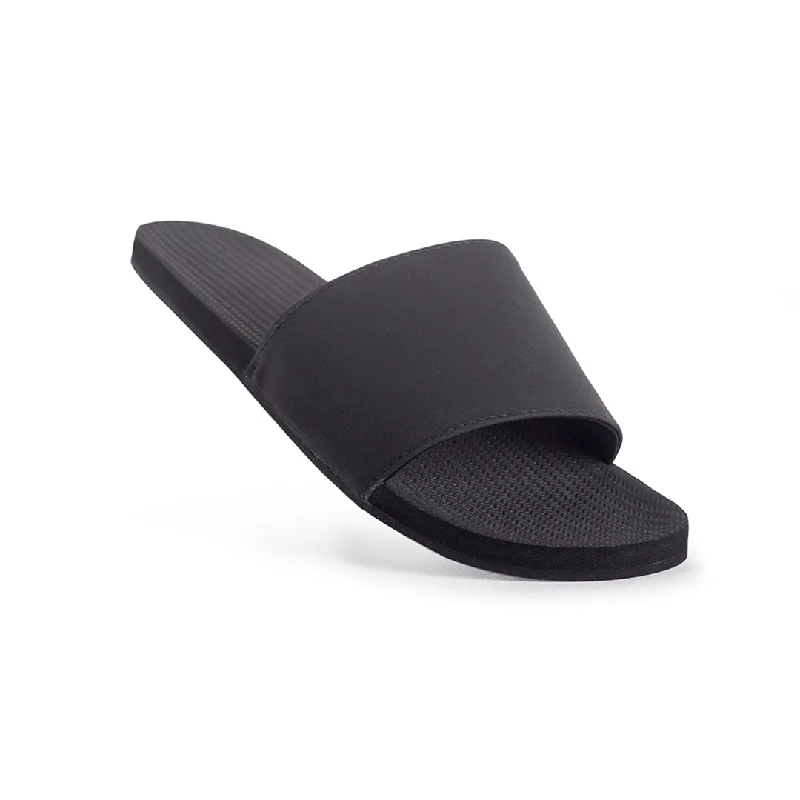 Indosole Essentials Slides Women Black