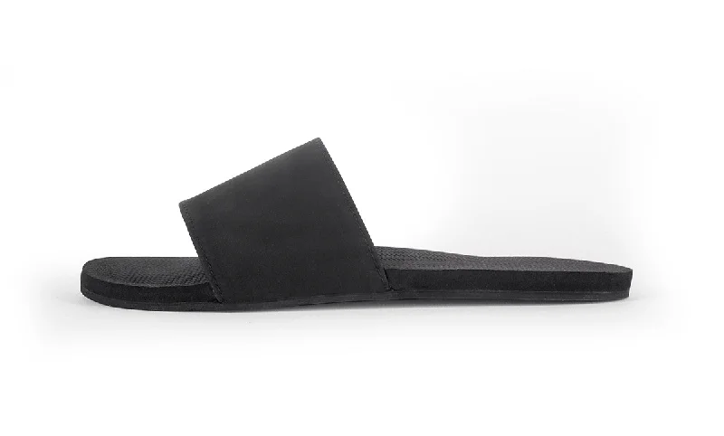 Indosole Essentials Slides Women Black