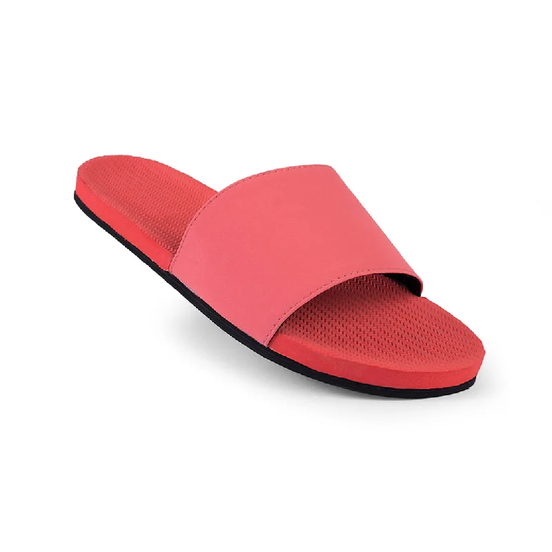 Indosole Essentials Slides Women Coral