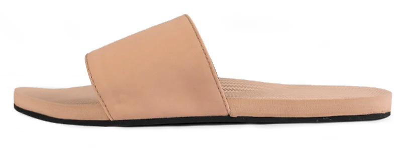 Indosole Essentials Slides Women Light Soil