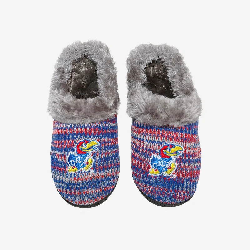 Kansas Jayhawks Womens Peak Slide Slipper