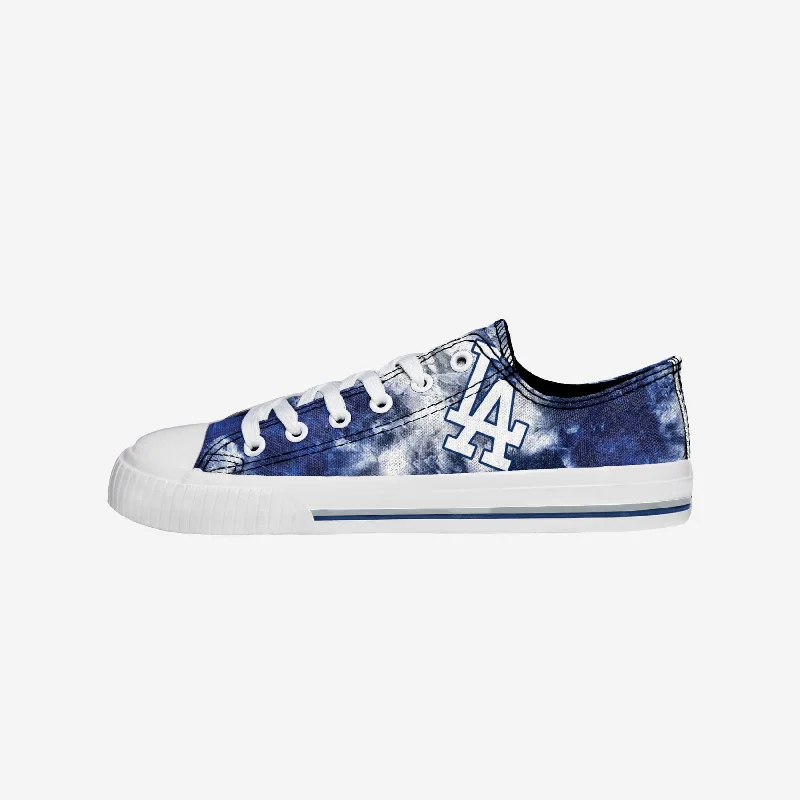 Los Angeles Dodgers Womens Low Top Tie-Dye Canvas Shoe