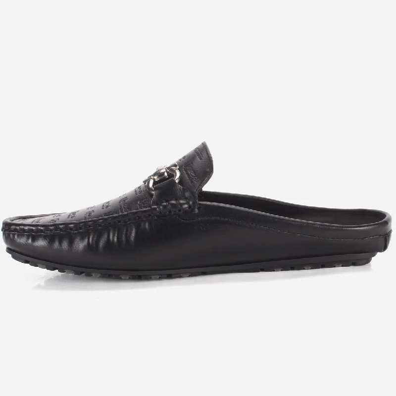 Mens ""DARIO"" Casual Open-Back Everyday Moccasins