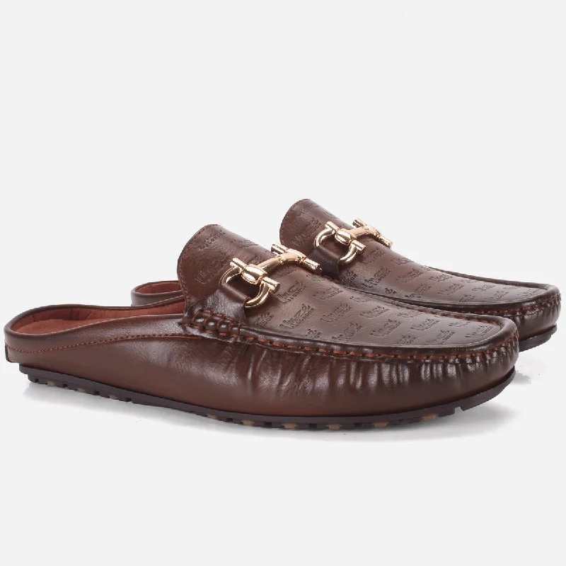 Mens ""DARIO"" Casual Open-Back Everyday Moccasins