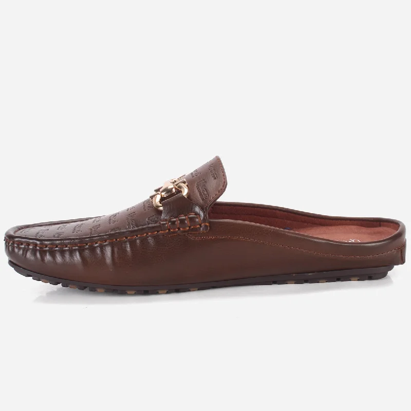 Mens ""DARIO"" Casual Open-Back Everyday Moccasins