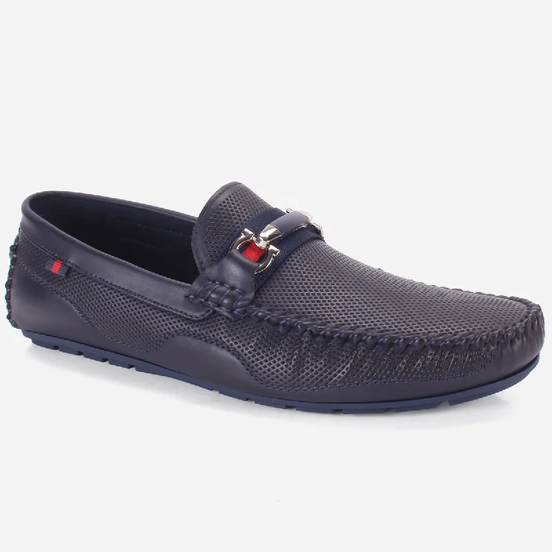 Mens ""THIAGO"" Casual Slip On Moccasin Shoes