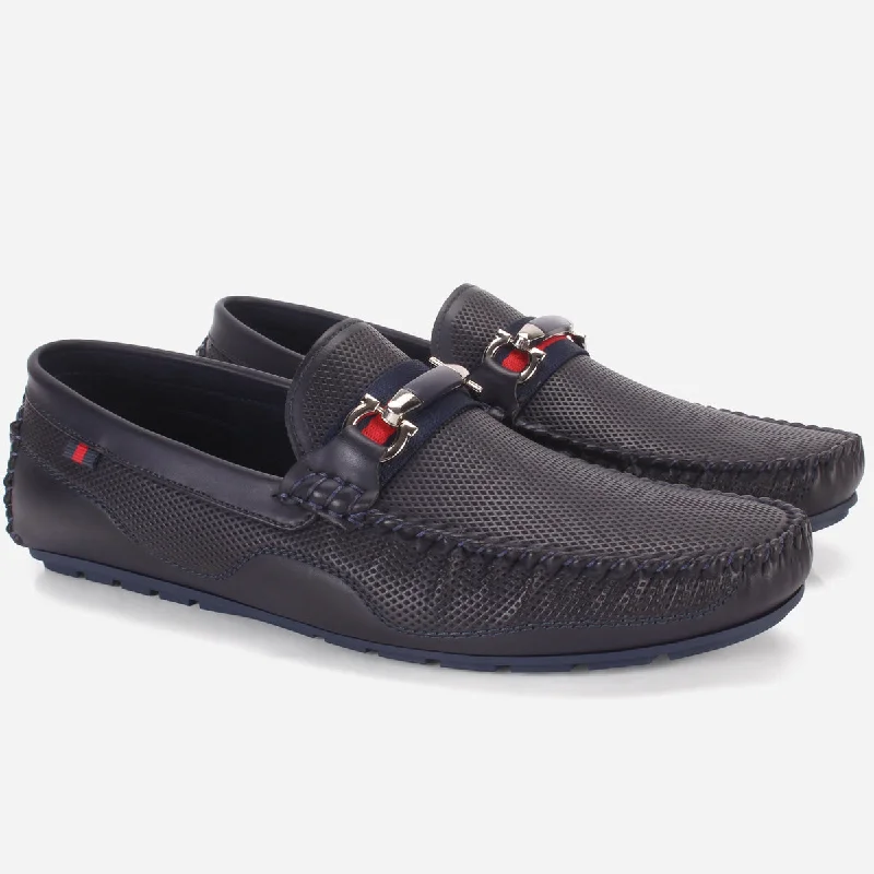 Mens ""THIAGO"" Casual Slip On Moccasin Shoes