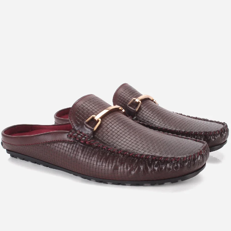 Mens ""ZUMA"" Casual Open-Back Everyday Mocassins