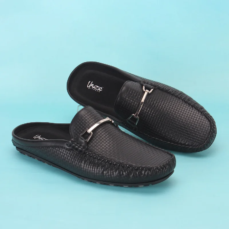 Mens ""ZUMA"" Casual Open-Back Everyday Mocassins