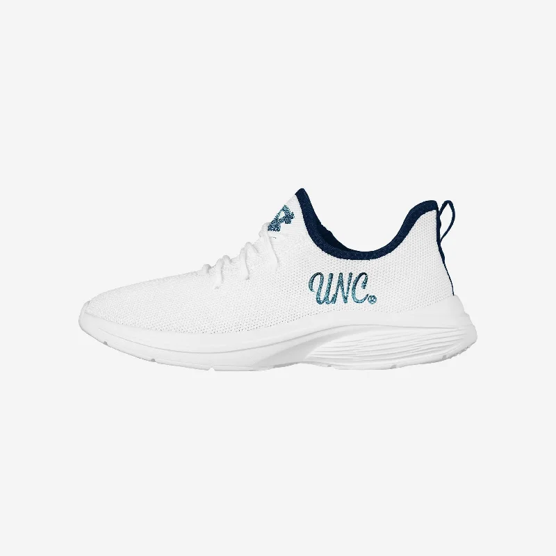 North Carolina Tar Heels Womens Midsole White Sneaker