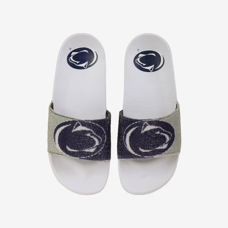 Penn State Nittany Lions Womens Big Logo Shimmer Slide