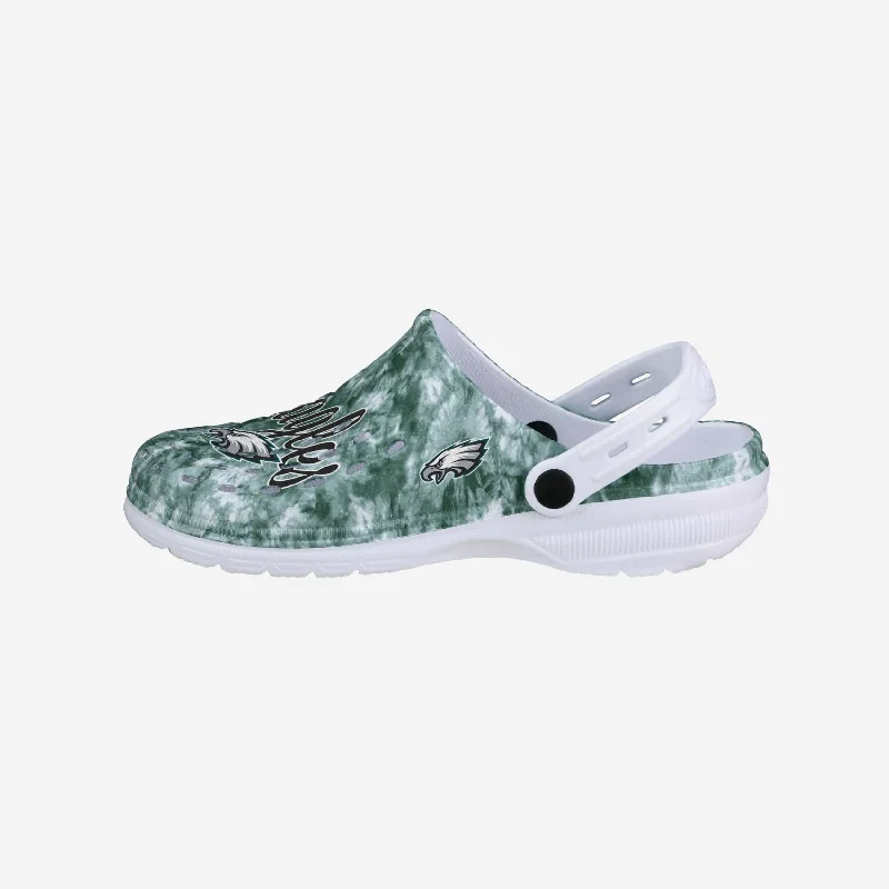 Philadelphia Eagles Womens Cloudie Clog With Strap