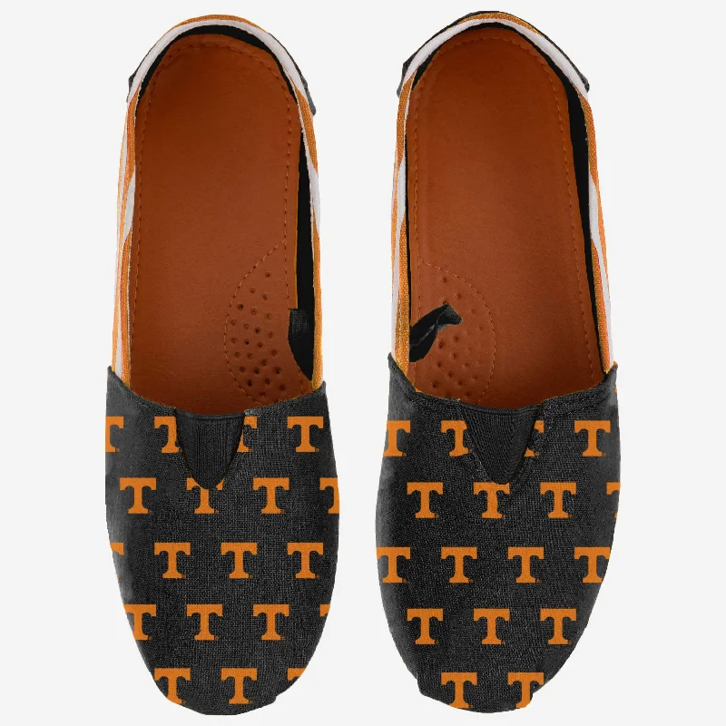 Tennessee Volunteers Womens Stripe Canvas Shoe