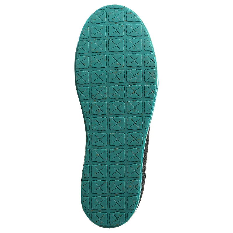 Twisted X Women's Kicks - Dark Teal/ Teal Tooled