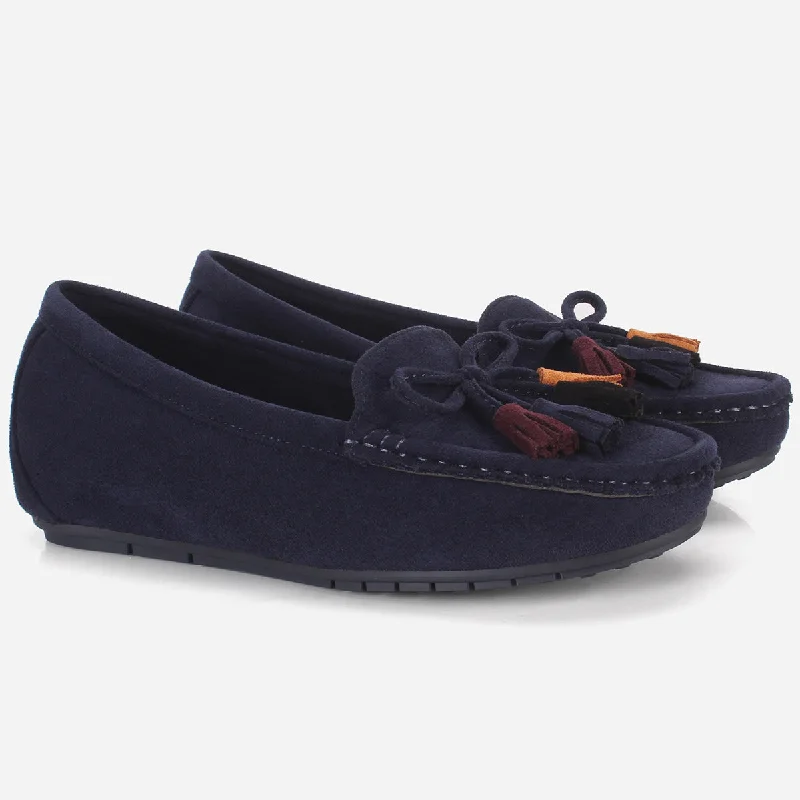 Womens ""UNELI"" Low Wedge Moccasins