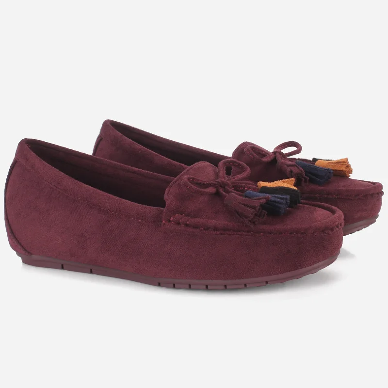 Womens ""UNELI"" Low Wedge Moccasins