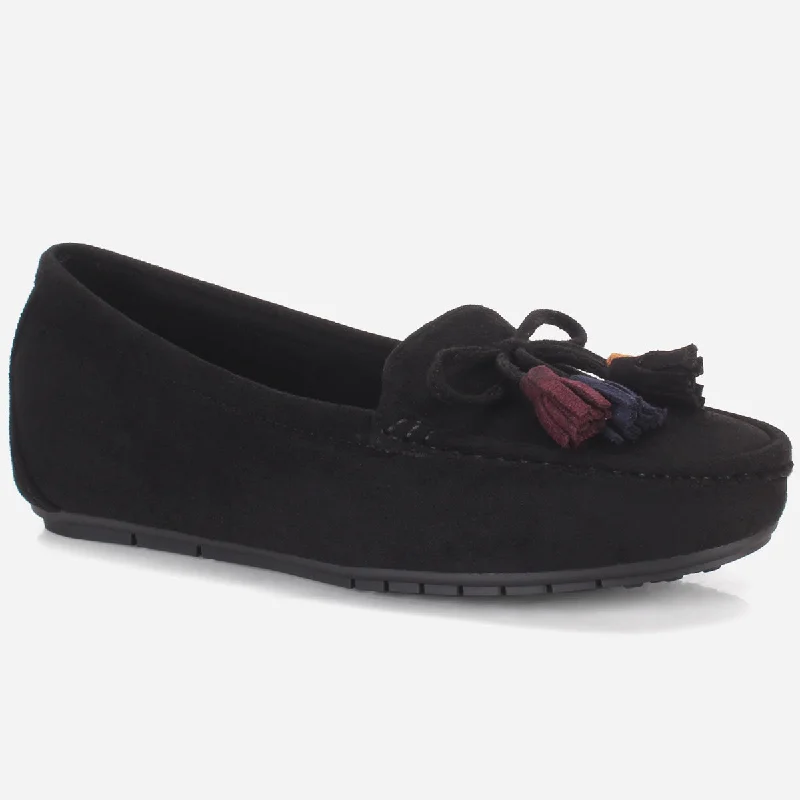 Womens ""UNELI"" Low Wedge Moccasins