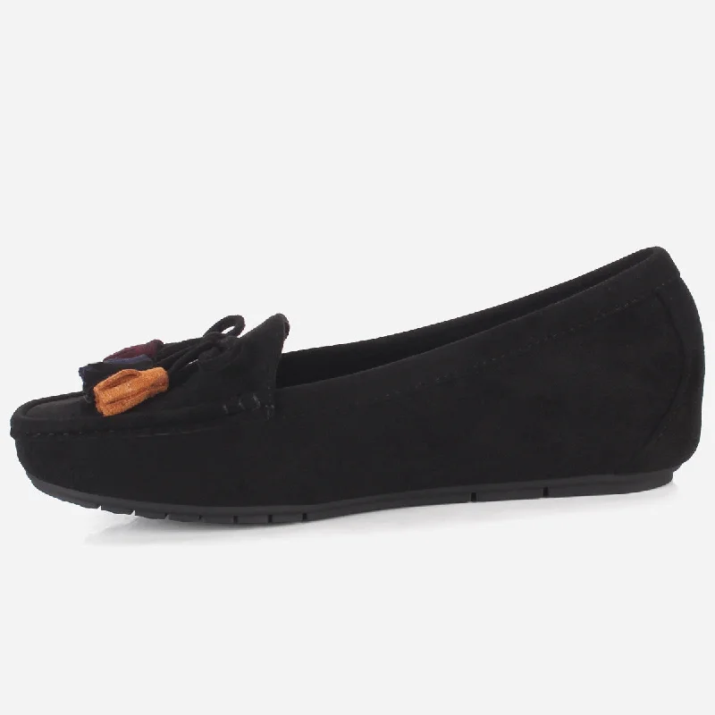 Womens ""UNELI"" Low Wedge Moccasins