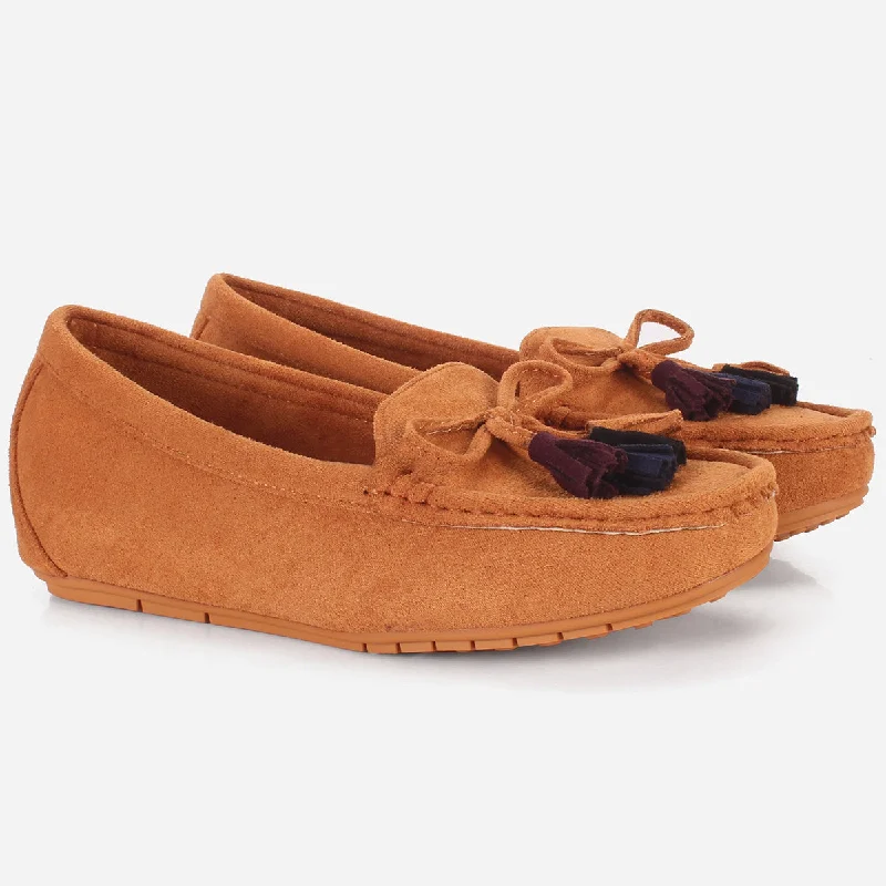 Womens ""UNELI"" Low Wedge Moccasins