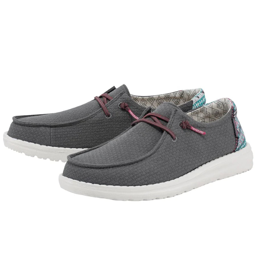 Hey Dude Wendy Aztec Grey