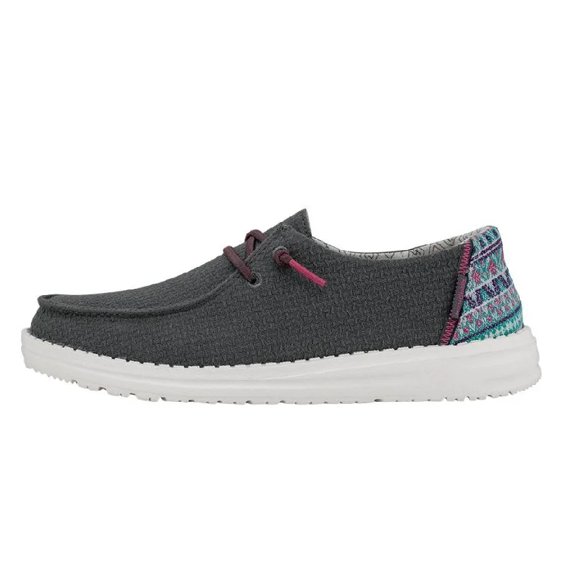 Hey Dude Wendy Aztec Grey