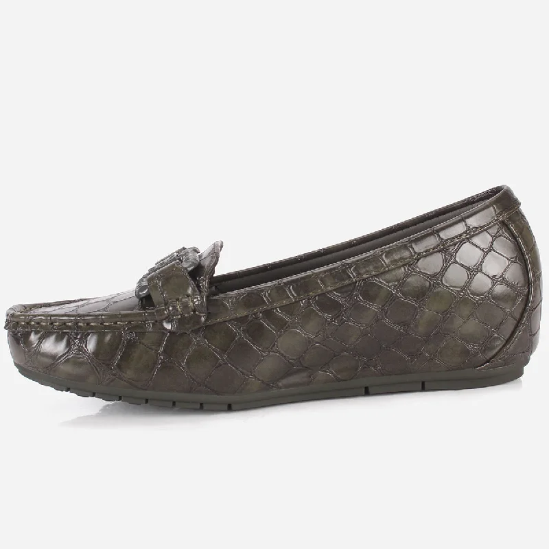 Women's ""ZULIRA"" Low Wedge Moccasins