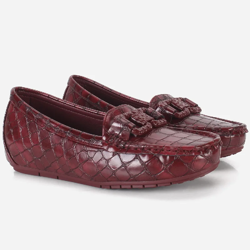 Women's ""ZULIRA"" Low Wedge Moccasins