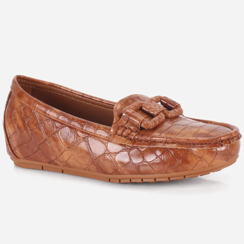 Women's ""ZULIRA"" Low Wedge Moccasins