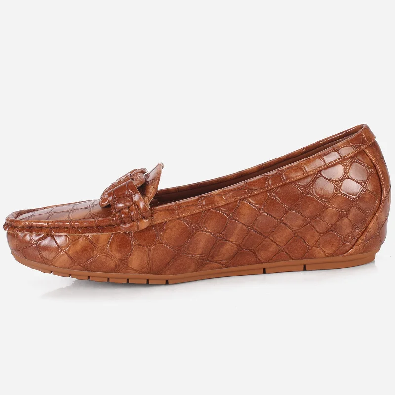 Women's ""ZULIRA"" Low Wedge Moccasins