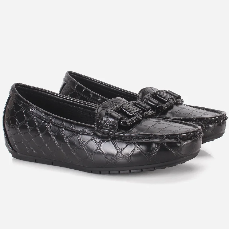 Women's ""ZULIRA"" Low Wedge Moccasins